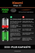 robo-mi Xiaomi Mi Vacuum Mop 2C 7000mAh Robot Süpürge Bataryası - Gerçek Kapasite, Maksimum Güvenlik - 6