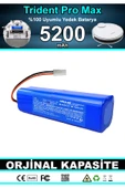 robo-mi Tesvor Pro Max 5200mAh Robot Süpürge Bataryası - Gerçek Kapasite, Maksimum Güvenlik - 1