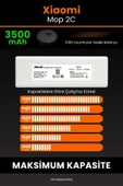 robo-mi Xiaomi Mi Vacuum Mop 2C 3500mAh Robot Süpürge Bataryası - Gerçek Kapasite, Maksimum Güvenlik - 4