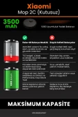 robo-mi Xiaomi Mi Vacuum Mop 2C 3500mAh Robot Süpürge Bataryası - Gerçek Kapasite, Maksimum Güvenlik - 6