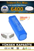 robo-mi Trident Pro Max 6400mAh Robot Süpürge Bataryası - Gerçek Kapasite, Maksimum Güvenlik thumbnail 4
