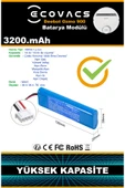 robo-mi Ecovacs Deebot Ozmo 900 3200mAh Robot Süpürge Bataryası - Gerçek Kapasite, Maksimum Güvenlik - 6
