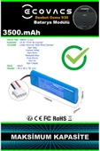 robo-mi Ecovacs Deebot Ozmo 930 3500mAh Robot Süpürge Bataryası - Gerçek Kapasite, Maksimum Güvenlik - 6