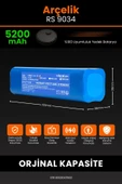 robo-mi Arçelik Rs 9034 Hm 5200mAh Robot Süpürge Bataryası - Gerçek Kapasite, Maksimum Güvenlik - 2