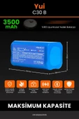 robo-mi Yui C30B 3500mAh Robot Süpürge Bataryası - Gerçek Kapasite, Maksimum Güvenlik thumbnail 2