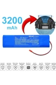 robo-mi İlife V8S 3200mAh Robot Süpürge Bataryası - Gerçek Kapasite, Maksimum Güvenlik - 3