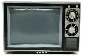Televizyon Siyah Vintage Dekoratif Hediyelik - 1