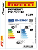 Pirelli 235/60R18 103V Powergy Oto Yaz Lastiği (Üretim Yılı: 2025) thumbnail 2