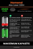 robo-mi Homend Alex Laser 1281h 3500mAh Robot Süpürge Bataryası - Gerçek Kapasite, Maksimum Güvenlik - 6