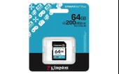 Kingston SDG4-64GB 64GB SDXC Canvas Go Plus Gen4 200MB-s C10 UHS-I U3 V30 Hafıza Kartı - 2