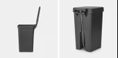Brabantia Stepup Dark Grey Plastik Pedallı Çöp Kutusu 16 lt - 4