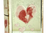 Kutu Kitap Aynalı Valentine Dekoratif Hediyelik - 2