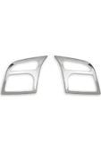 Ford Connect 2003-2013 Arası Krom Far Çerçevesi 2 Parça Paslanmaz Çelik - 1