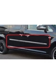 VW CADDY 2003-2014 MODEL ARASI KROM YAN KAPI ÇITASI 4 PARÇA PASLANMAZ ÇELİK thumbnail 2