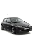 Renault Megane-2 2004-2010 Cam Çıtası Hb 4 Kapı Krom Paslanmaz Çelik thumbnail 2