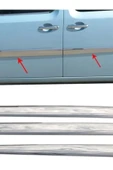 RENAULT KANGOO 2008 VE ÜZERİ MODELLER KROM YAN KAPI ÇITASI 4 PARÇA PASLANMAZ ÇELİK thumbnail 2