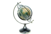 Dünya Küre Yerküre Standlı Zodiac Dekoratif Hediyelik thumbnail 1
