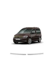 VW CADDY 2015-2021 MODEL ARASI KROM ÖN PANJUR ÇERÇEVESİ 2 PARÇA PASLANMAZ ÇELİK - 2