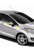 FORD FİESTA 2009-2017 MODELLER ARASI KROM CAM ÇITASI 8 PARÇA PASLANMAZ ÇELİK thumbnail 1