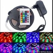 3 Çipli RGB İç Mekan Şerit Led 5 Metre Dekoratif Aydınlatma - 2