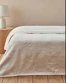 English Home Shabby Rose Emboss Çift Kişilik Battaniye - 1