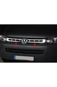 Volkswagen Transporter T-6 2010-2015 Model Arası Krom Ön Panjur 2 Parça Paslanmaz Çelik - 1