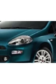 Fiat Punto 2006-2007-2008-2009-2010-2011-2012 Krom Cam Çıtası 6 Parça Paslanmaz Çelik - 2