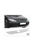 MERCEDES VİTO 639 2003-2010 MODEL ARASI KROM ÖN PANJUR 7 PARÇA PASLANMAZ ÇELİK - 2