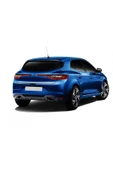 Renault Megane-4 2016 Ve Üzeri Krom Hb Bagaj Alt Çıtası Paslanmaz Çelik - 2