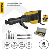 RTM2765 Elektropnömatik Sds Hex Kırıcı 1700 W 55 Jul - 1