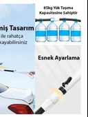 ALLY LS-443 Teleskopik Mikrofiber Araba Yıkama Fırçası Uzun Saplı Fırçası Oto Mopu - 2