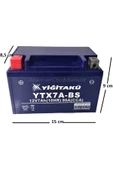 YİĞİT AKÜ MOTOSİKLET AKÜSÜ YTX7A-BS 12V 7Ah (C10) - 2