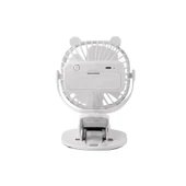 Konfulon Joko JS03 Masaüstü Soğutma Fanı Şarjlı Vantilatör Beyaz - 3