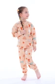 Sevimli Hayvanlar (Koala-Fil-Timsah) Unisex Yavruağzı Pijama Takımı - 2