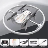 Özel Logo 2.4g Flaş Işığı Drone Döndürme Modu Akrobasi Uçan Uçak Havalı Mini Rc Drone Işık Gösterisi - 3