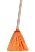 Mikrofiber Havlu Paspas Mop Ucu Ve Ahşap Saplı Takım - 1