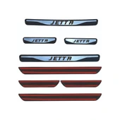 Jetta Kapı Eşiği 2012 ve Üzeri New Krom Kapı Eşiği 4 Parça Paslanmaz Çelik thumbnail 2