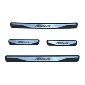 Focus 1 Kapı Eşiği 1998-2005 New Krom Kapı Eşiği 4 Parça Paslanmaz Çelik thumbnail 1