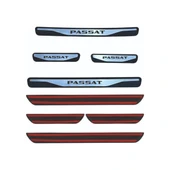 Passat B7 Kapı Eşiği 2012-2014 New Krom Kapı Eşiği 4 Parça Paslanmaz Çelik - 2