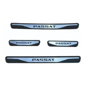 Passat B7 Kapı Eşiği 2012-2014 New Krom Kapı Eşiği 4 Parça Paslanmaz Çelik - 1