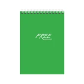 Keskin Bloknot Free Office A5 Spiralli 80 Yaprak Çizgili - 1
