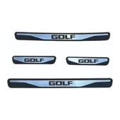 Golf 5 Kapı Eşiği 2004-2009 New Krom Kapı Eşiği 4 Parça Paslanmaz Çelik - 1