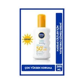Nivea Sun SPF 50+ Hassas Anında Koruma Güneş Kremi 200 ml Sprey - 4