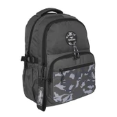 Relaxion 5 Bölmeli Su İtici Kumaş Kamuflaj Desen Ortaokul-Lise Çantası 21SYG40 thumbnail 2