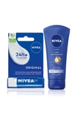 Yoğun Nemlendirici El Kremi 75 ml + Dudak Kremi 4,8 gr (Kış Bakım Seti) - 1