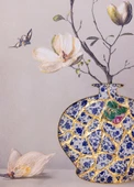 The Mia Floral Tablo 50x70x4 cm TBL0094 - 6