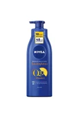 Q10 Besleyici Vücut Sütü Sıkılaştırıcı Vitamin C Kuru Ciltler 400 ml - 1