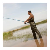 Polly Boot Orion Göğüs Tulum Çizme Yeşil  38 No - 4