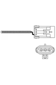 Delphi ES10988 Delphı Es10988-12b1 Oksijen Sensörü Astra F 1.6i 16v-corsa B 1.4i 16v-1.6i 16v-1.6 Gdi 16v- - 1
