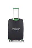 United Colors Of Benetton Kabin Boy Koruyucu Valiz Kılıfı Likralı Siyah thumbnail 3